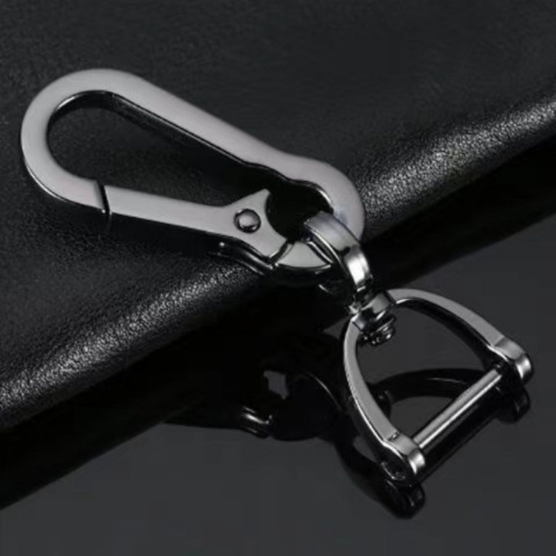 Horse Clasp Metal Keychain Screwdriver Horseshoe Buckle Keychain Pendant