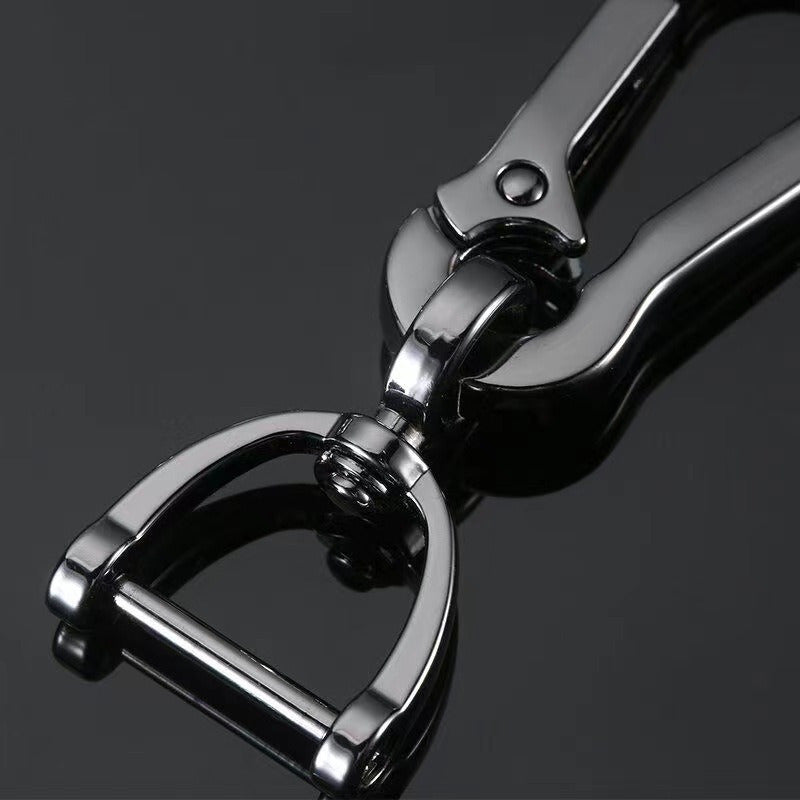 Horse Clasp Metal Keychain Screwdriver Horseshoe Buckle Keychain Pendant