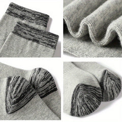 Breathable Moisture Wicking Sports Socks for Autumn and Winter