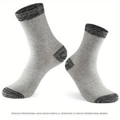 Breathable Moisture Wicking Sports Socks for Autumn and Winter