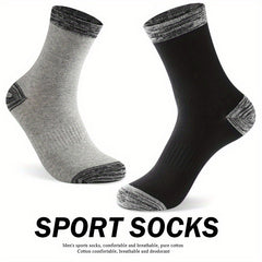 Breathable Moisture Wicking Sports Socks for Autumn and Winter