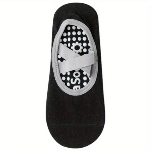 Yoga Pilates Training Socks Non Slip Silicone Breathable Indoor