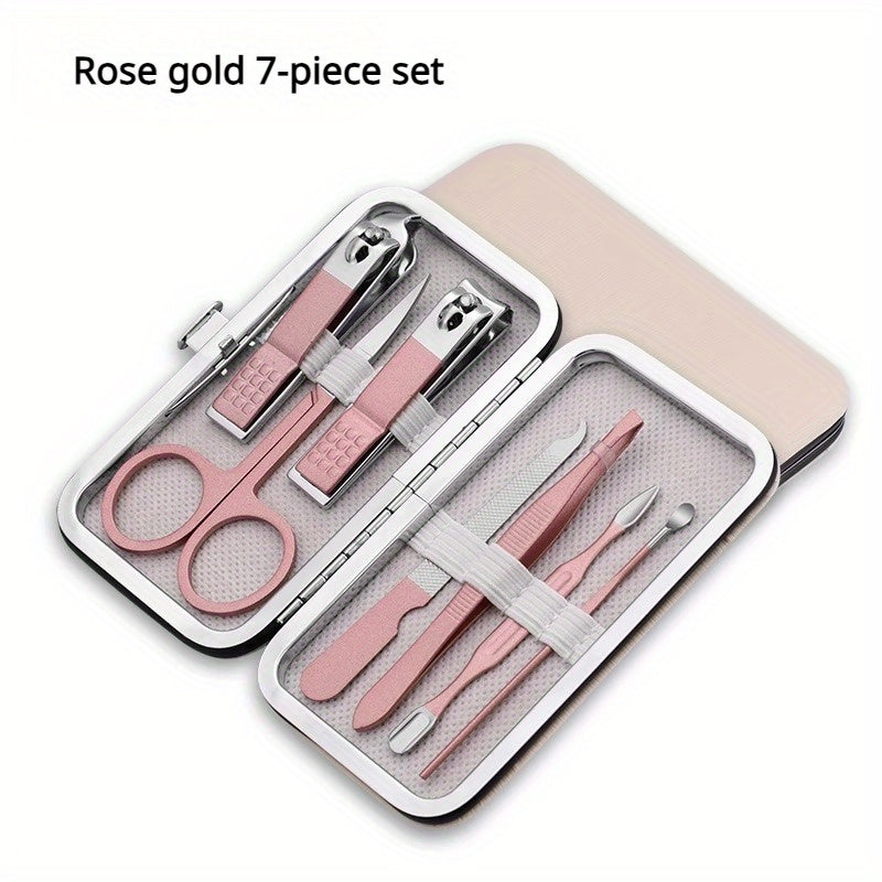 18pc Nail Clipper Set Fingernail & Toenail Cutter Manicure Tool