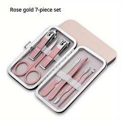 18pc Nail Clipper Set Fingernail & Toenail Cutter Manicure Tool