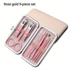 18pc Nail Clipper Set Fingernail & Toenail Cutter Manicure Tool