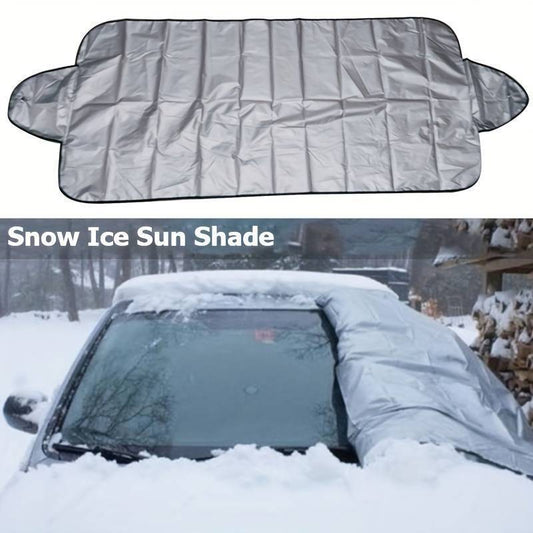 Winter Car Boat Snow Cover Foldable Windshield Sunshade Ice Cover