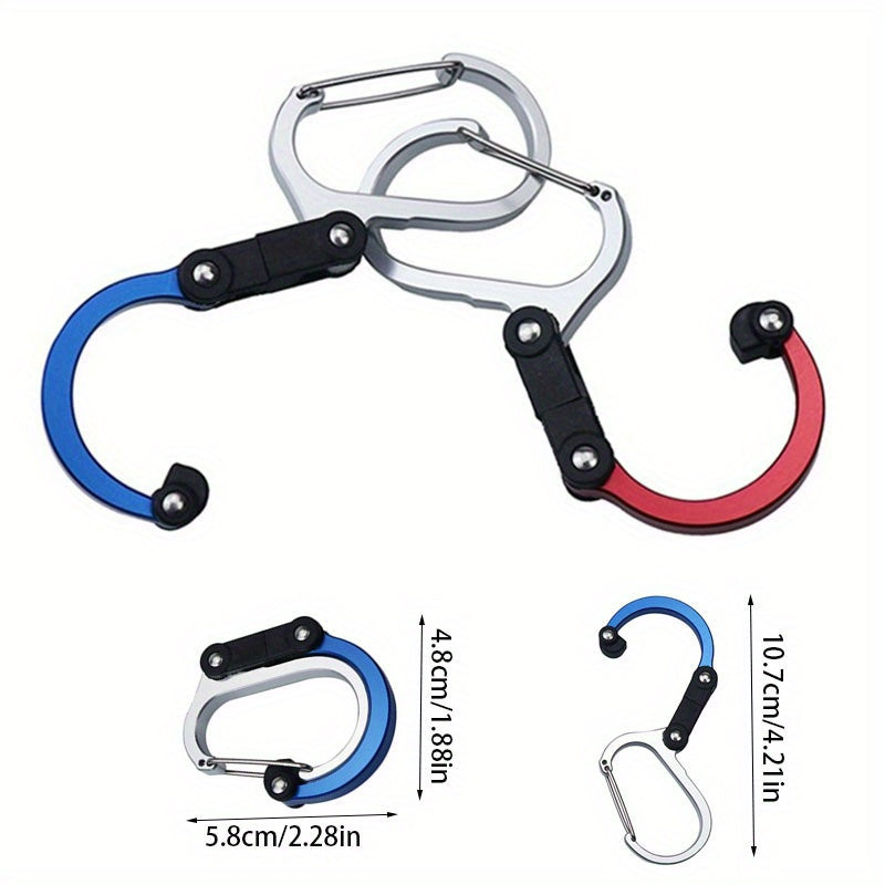 Quick Hanging Carabiner Clip Strong Hook For Camping Fishing Travel