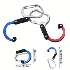 Quick Hanging Carabiner Clip Strong Hook For Camping Fishing Travel