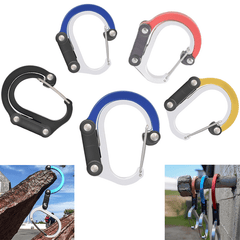 Quick Hanging Carabiner Clip Strong Hook For Camping Fishing Travel