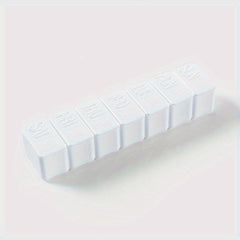 Portable 7-Day Pill Organizer for Outdoor Camping