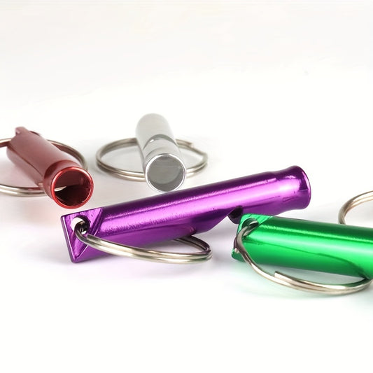 5pcs Emergency Survival Whistles With Keychain Camping Hiking Sports Dog Trainin