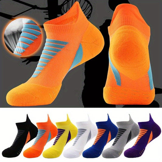 Men's Sports Cycling Ankle Socks Moisture Wicking Breathable