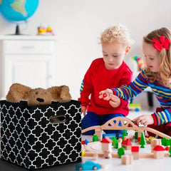 Foldable Storage Cubes Bins Organizer Baskets Dual Handles Decor