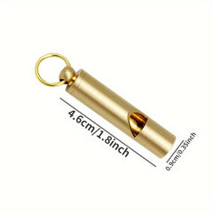 2pcs Survival Whistle Key Chain Emergency Tool