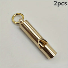 2pcs Survival Whistle Key Chain Emergency Tool