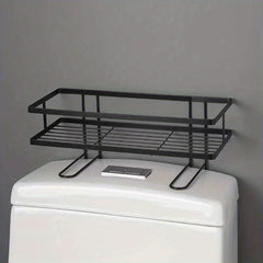 Bathroom Toilet Storage Shelf Organizer With Toilet Paper Holder