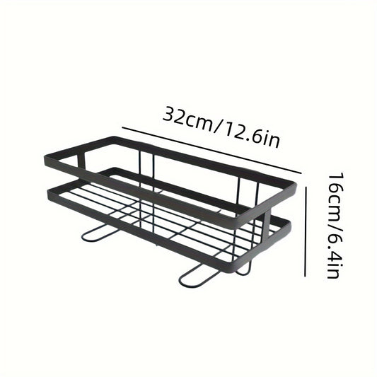 Bathroom Toilet Storage Shelf Organizer With Toilet Paper Holder