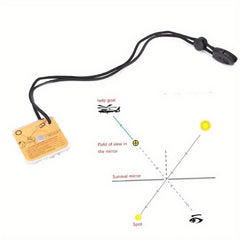 Multifunctional Signal Mirror Outdoor Survival Mirror