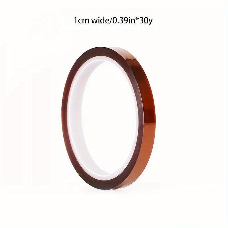 33m Long Golden High Temp Adhesive Tape Polyimide Tape Pet