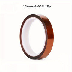 33m Long Golden High Temp Adhesive Tape Polyimide Tape Pet