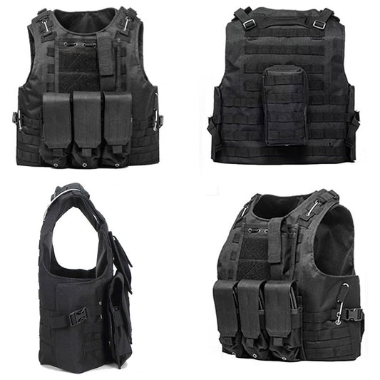 Adjustable Airsoft Vest Lightweight Oxford Cloth Training Vest