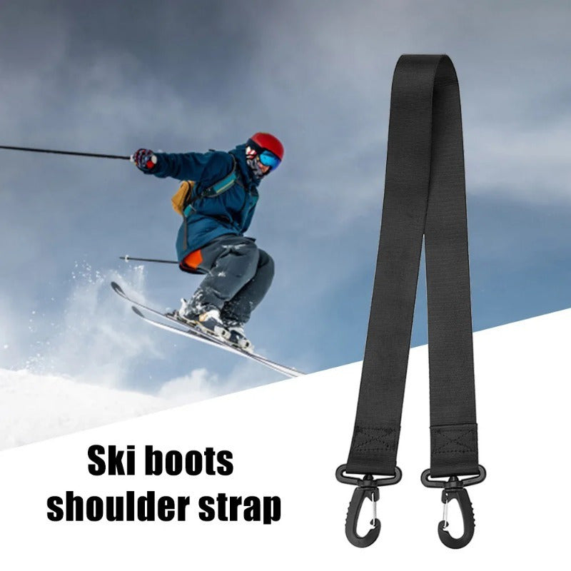 Thickened Skiing Boots Carrying Strap Portable Fixing