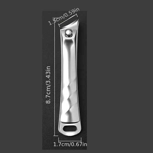 Stainless Steel Nail Clippers Fingernail & Toenail Cutter Manicure Tool