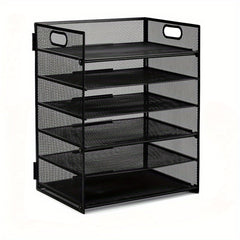 Office Desktop Metal File Rack Data Storage Frame