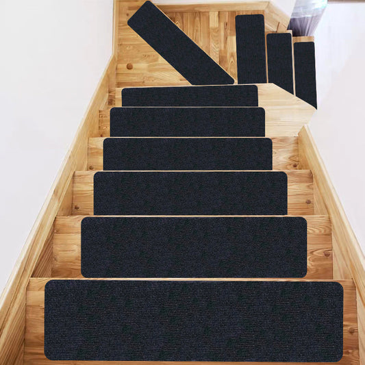 Household Staircase Pad Step Pad Anti Slip Embroidered Adhesive Floor Pad