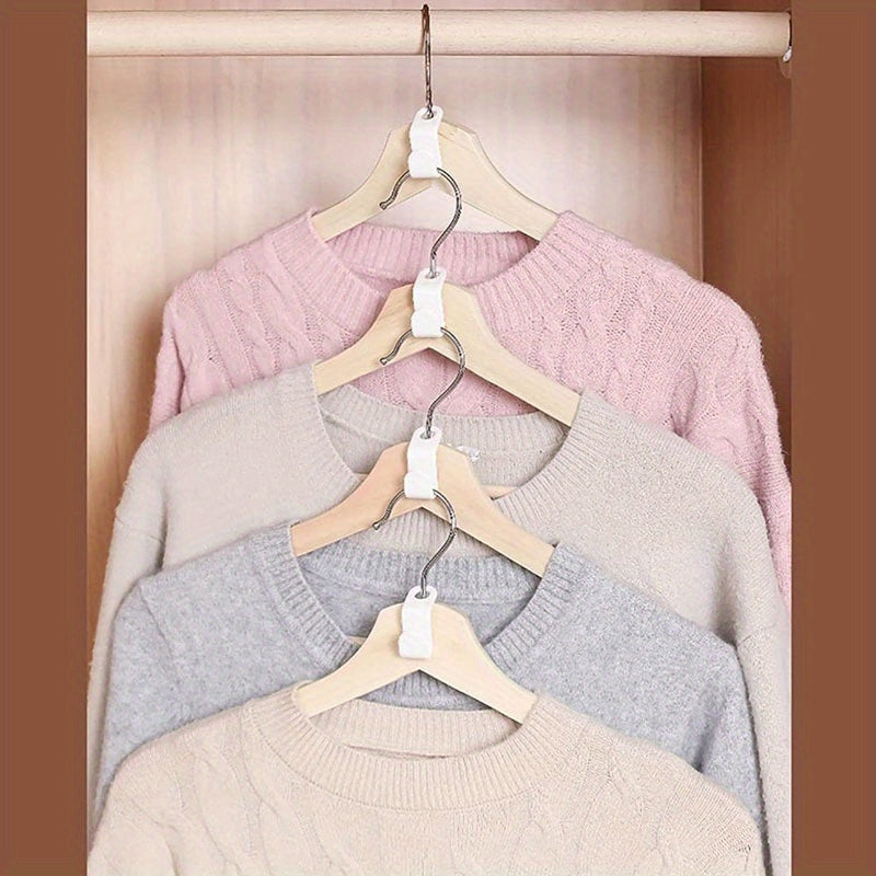 20pcs Clothes Hanger Connecting Hook Multifunctional Link Buckle