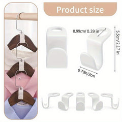 20pcs Clothes Hanger Connecting Hook Multifunctional Link Buckle