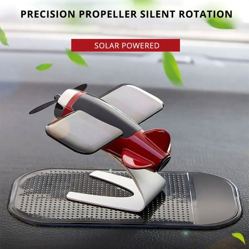 Solar Airplane Men's Car Decoration & Gift - Car Interior Accessories