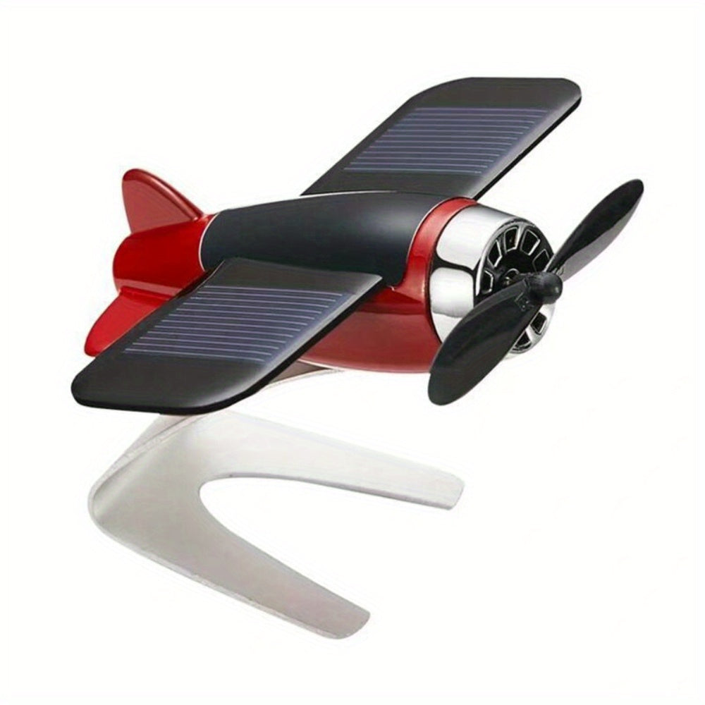 Solar Airplane Men's Car Decoration & Gift - Car Interior Accessories
