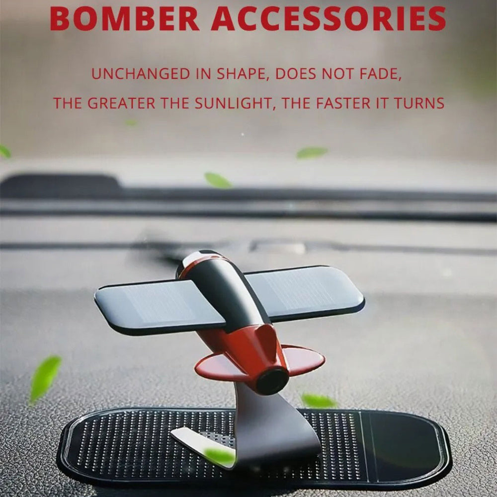 Solar Airplane Men's Car Decoration & Gift - Car Interior Accessories