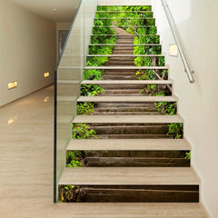 13pcs Stair Sticker Removable Self Adhesive Vinyl Stair Decals