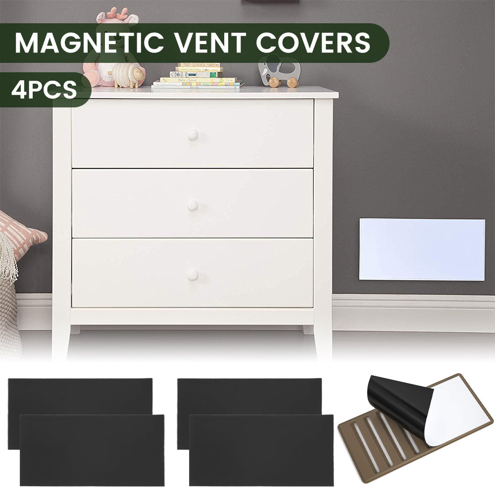 4pcs Magnetic Vent Covers High Seal Durable 15 X Strongest Ventilation Covers
