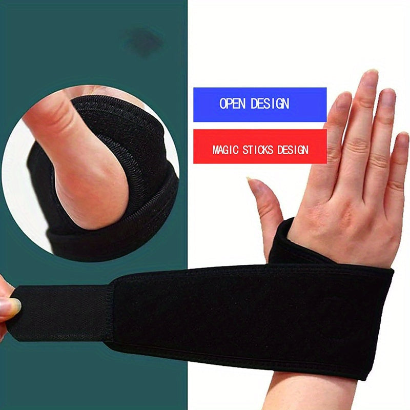 1pair Wrist Support Keep Warm Band Sports Wristband