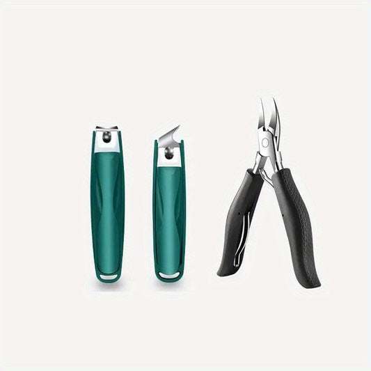 3pcs Eagle Mouth Nail Clippers Set Keep Nails Perfect Shape