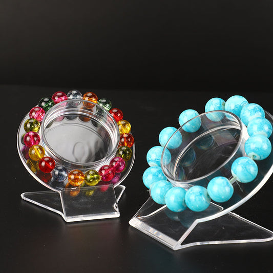 Acrylic Hand String Bracelet Bangle Display Stand Jewelry Counter Props