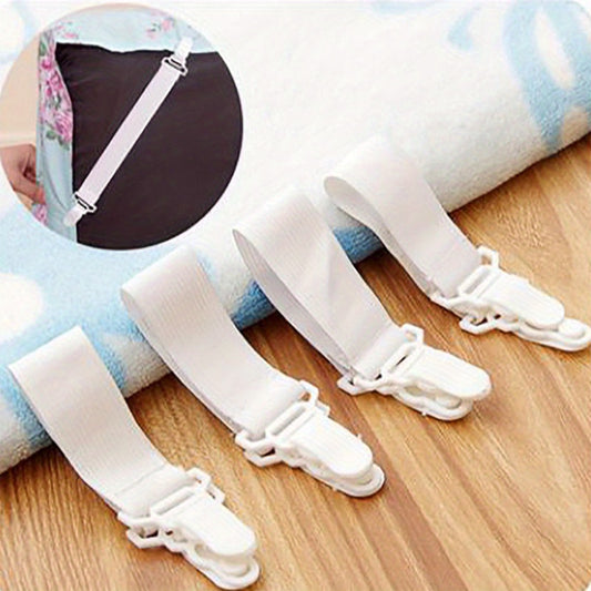 4pcs Bedsheet Fastener Clip Anti-skid Clamp Loose Fastening
