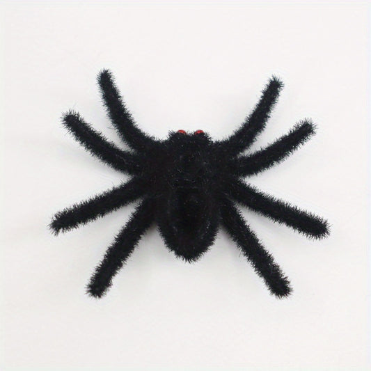 Halloween Spider Flocking Set with Diamond Eyes