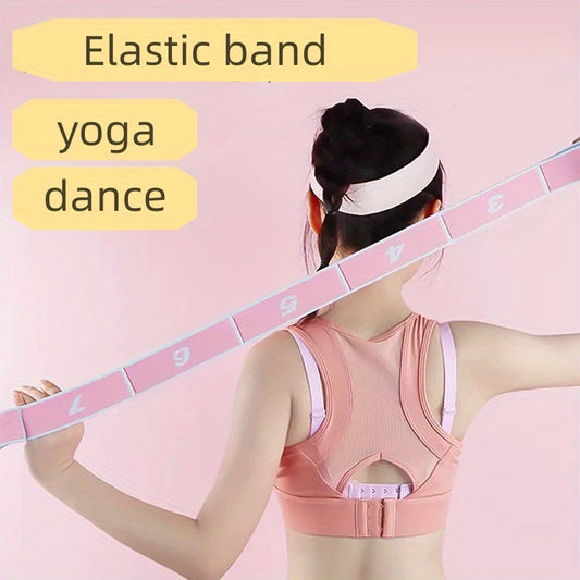 Digital Segmented Yoga Stretching Tension Band Latin Pilates Elastic