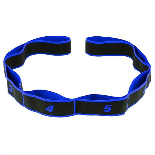 Digital Segmented Yoga Stretching Tension Band Latin Pilates Elastic