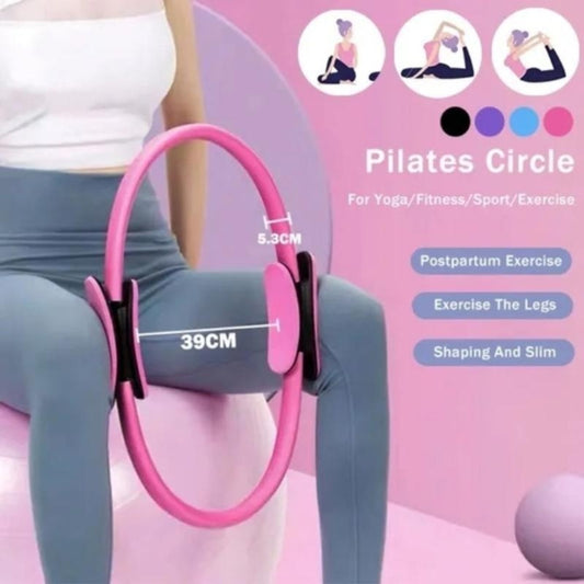 Yoga Pilates Ring Unbreakable Fitness Stretching Ring Home Gym Workout