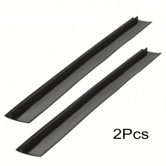 2pcs Silicone Stove Gap Cover Kitchen Counter Gap Filler Heat Resistant