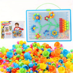 Creative DIY Mosaic Puzzle Building Bricks Educational Jigsaw Gift