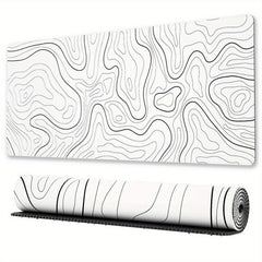 High Rubber Gaming Mouse Pad Abstract Texture Lines