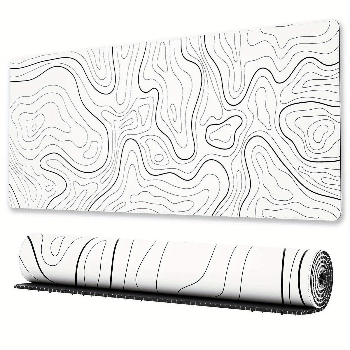 High Rubber Gaming Mouse Pad Abstract Texture Lines