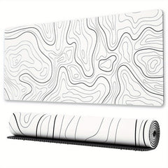 High Rubber Gaming Mouse Pad Abstract Texture Lines