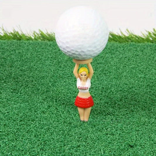 3pcs Golf Spike Women's Ball TEE Model Spike Holder Boxed Golf Supplies
